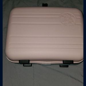 Starbucks suitcase